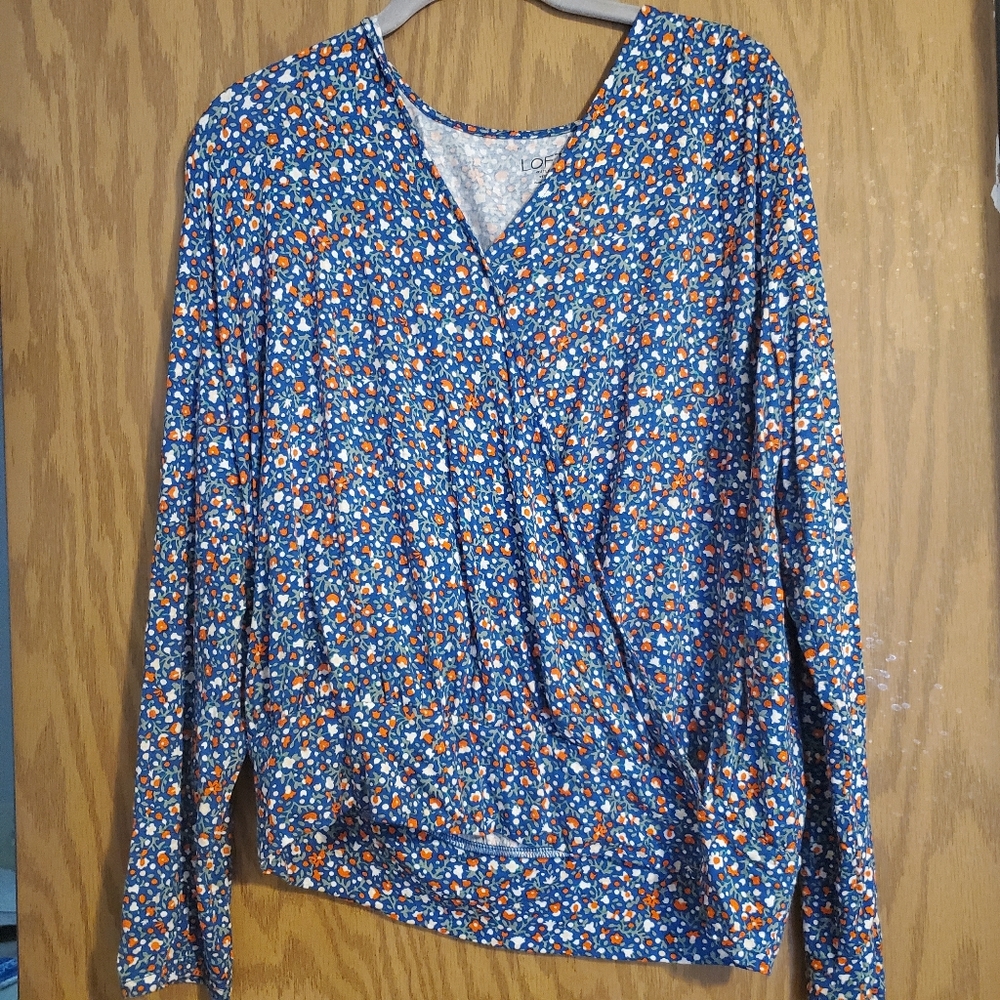 LOFT floral top